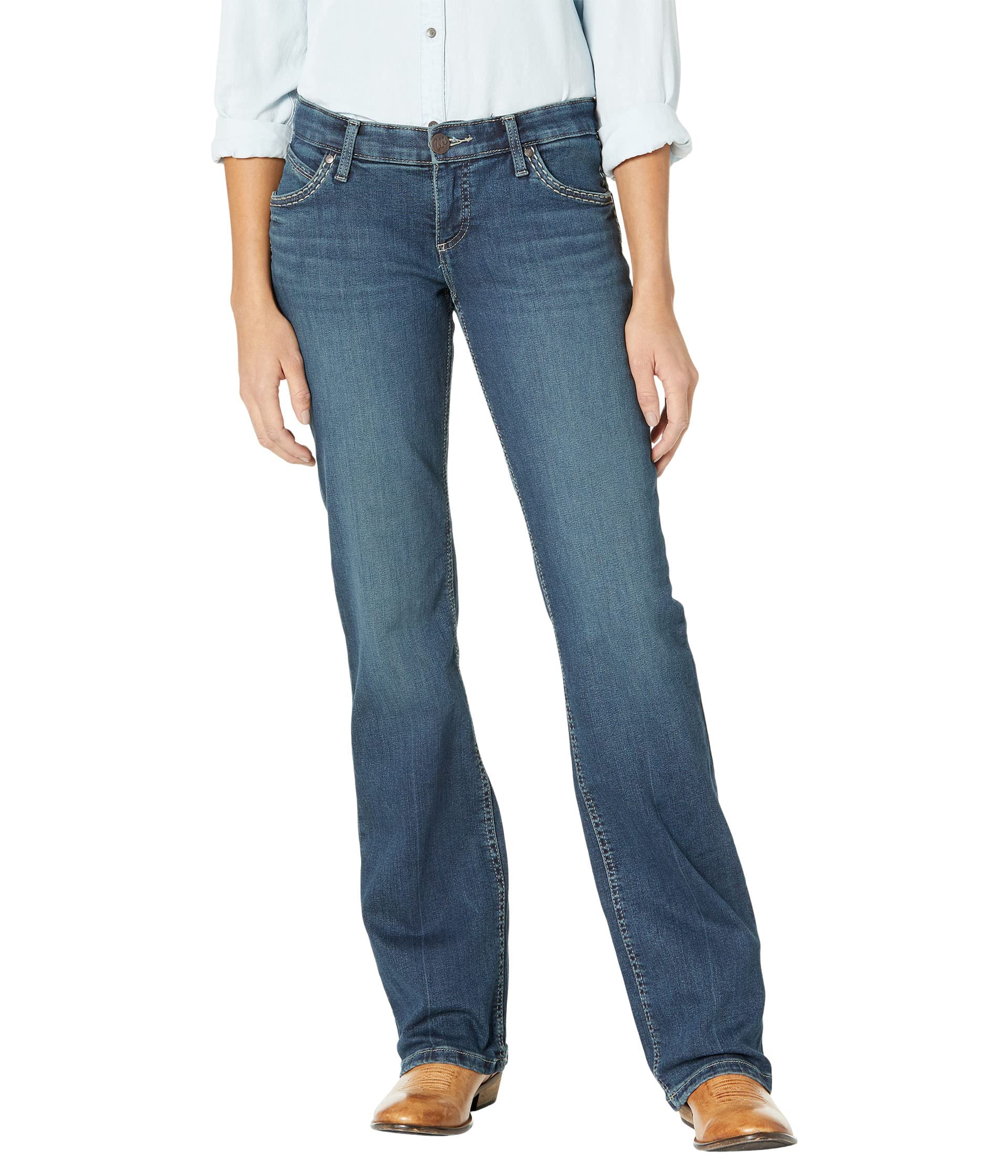 Wrangler Shiloh Ultimate Riding Jeans for Women - Size 7 (34