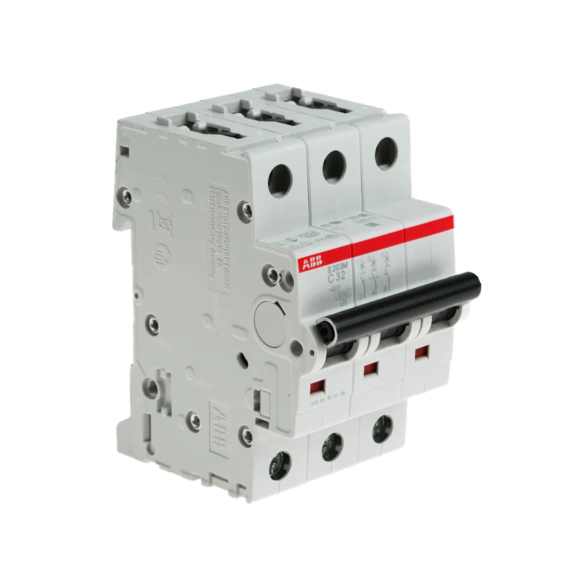 ABB S203M C32 32A Miniature Circuit Breaker MCB - Perfect for Home Electrical Protection & Industrial Power Distribution