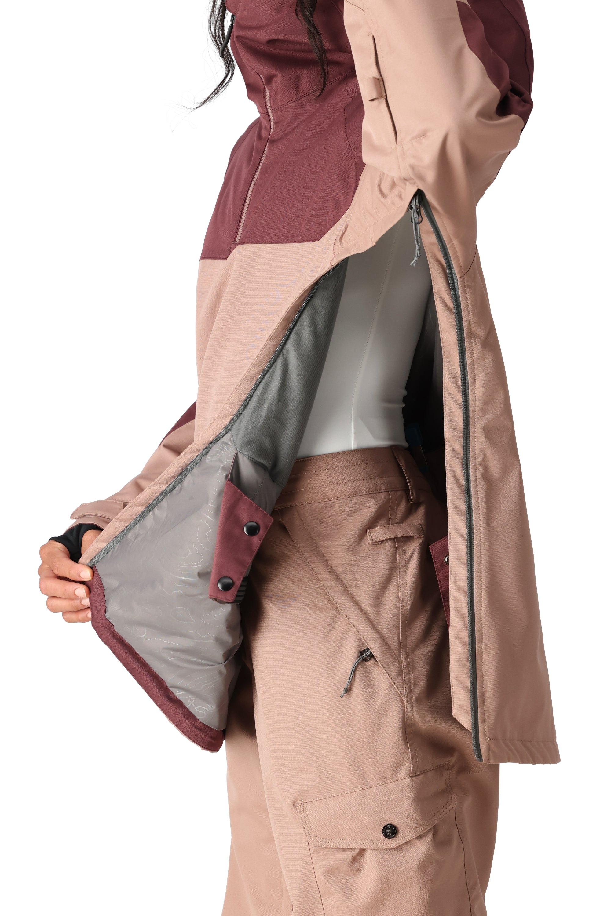 686 Women's Upton Insulated Anorak Jacket - Waterproof Winter Coat with Fleece Lining for Hiking, Skiing & Outdoor Activities (2025 Edition)
