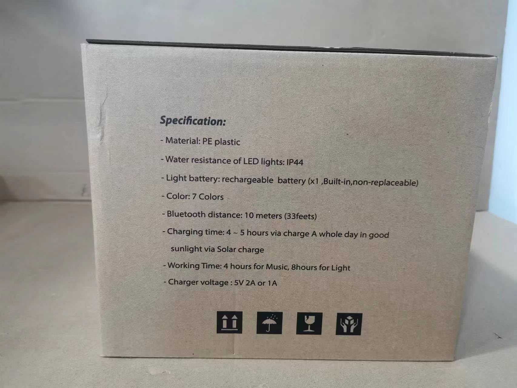 Outdoor Rock Speaker - Wireless Bluetooth Waterproof Speaker for Garden, Patio, Party, Pool - Perfect for Backyard BBQs, Beach Gatherings & Outdoor Entertainment