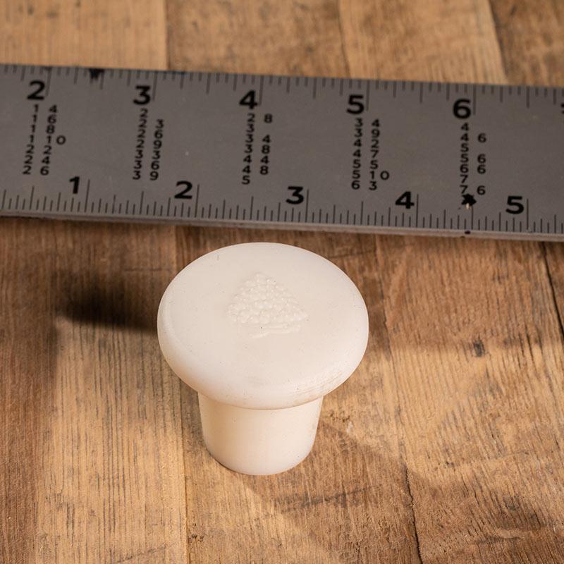 Premium #7 Standard Silicone Bung Stopper - Food Grade, Airtight Seal for Home Brewing, Fermentation, and Laboratory Use