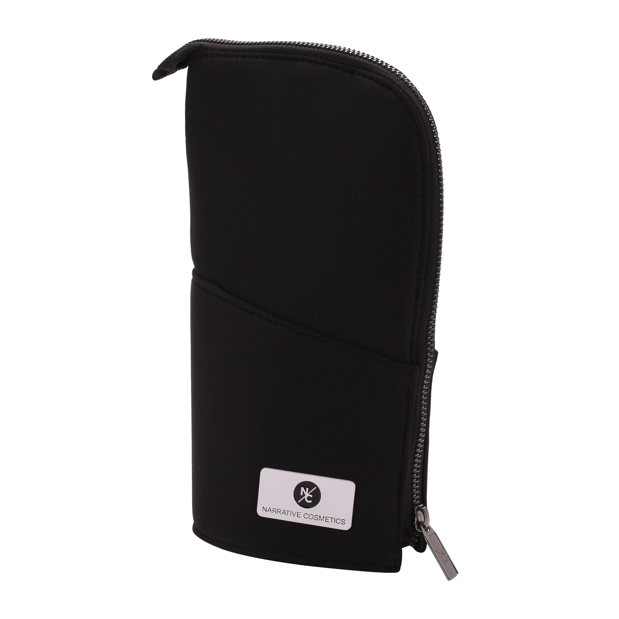 Professional Foldable Stand Up Makeup Brush Organizer Bag - Portable Travel Cosmetic Brush Holder for Makeup Artists & Enthusiasts - Perfect for Home, Salon & On-the-Go Touch Ups