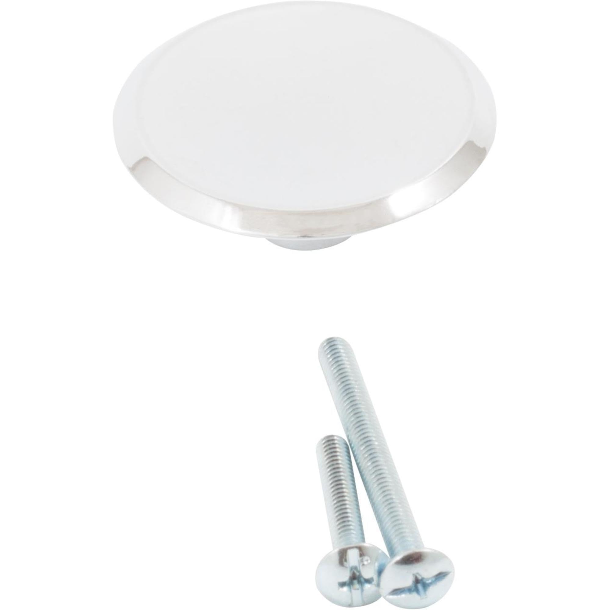 Stone Harbor Hardware Die-Cast Bi-Fold Closet Door Knob - 1-3/4 Inch Polished Chrome Handle for Bedroom, Bathroom & Closet Doors - Durable & Stylish Hardware Solution