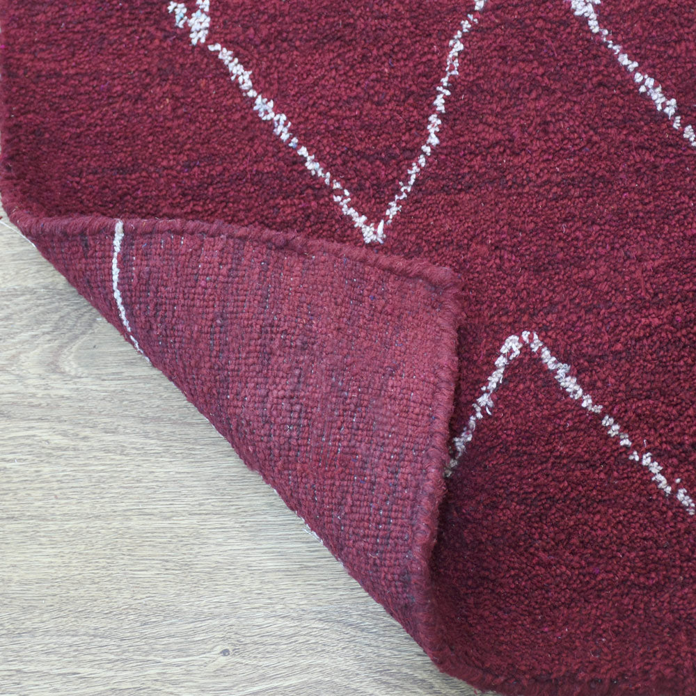 Handmade Artistry Hand Knotted Rug - Premium Wool Area Rug for Living Room, Bedroom & Dining - Boho Chic Home Decor