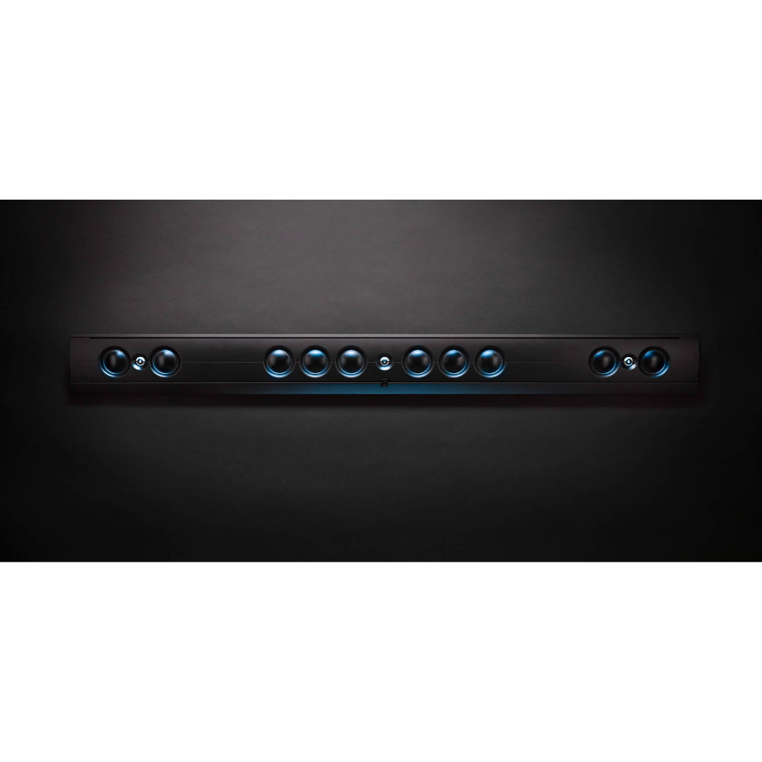 Definitive Technology Mythos 3C On-Wall Passive Soundbar - Premium Home Theater Speaker for Movies, Music & Gaming - Perfect for Living Rooms & Entertainment Spaces