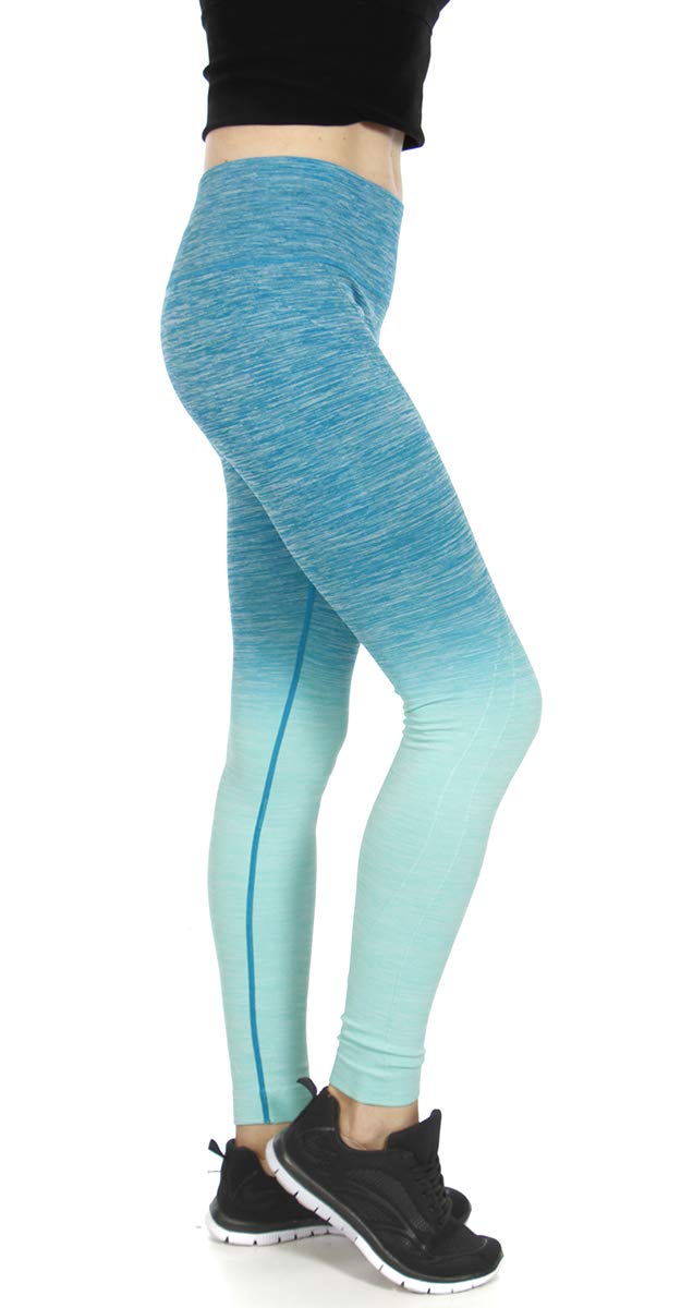 SERENITA High Waist Workout Leggings for Women - Compression Yoga Pants for Running, Gym & Fitness - Breathable Athletic Tights for Training, Pilates & Lounge Wear