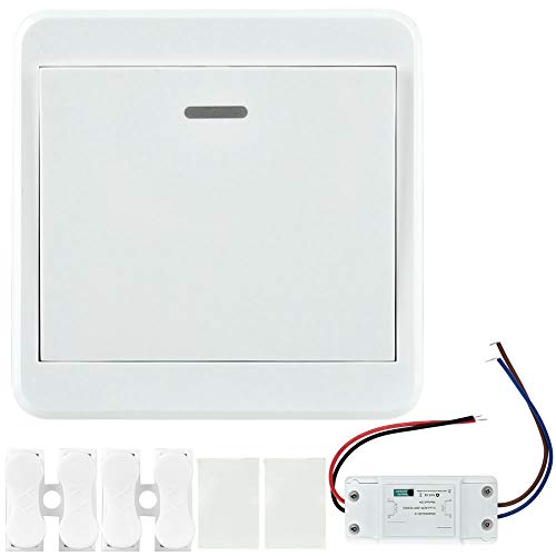 Smart WiFi Light Switch - Wireless Remote Control for Home, Apartment, Office & Hotel - Durable & Easy Installation for Smart Lighting Automation