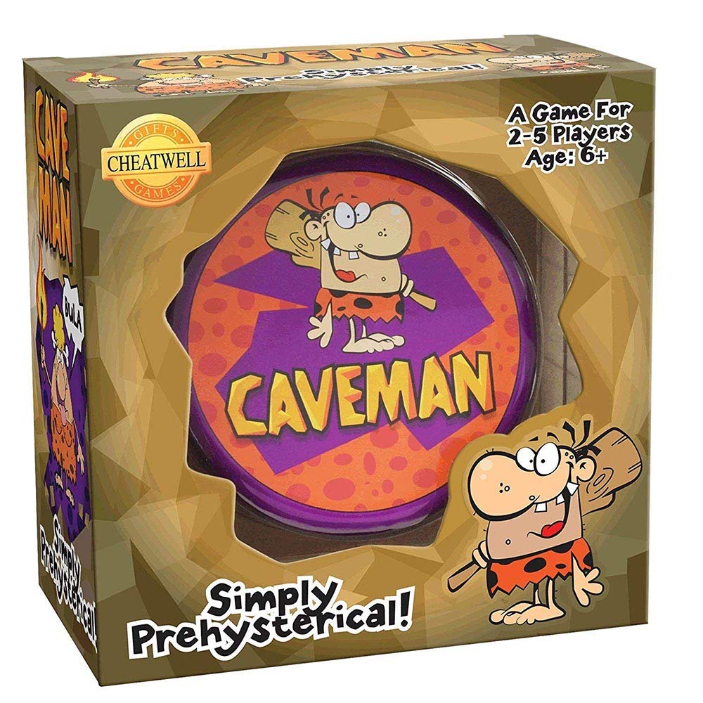 Caveman Board Game by Cheatwell Games - Fun Family Strategy Game for Game Nights, Parties & Indoor Activities
