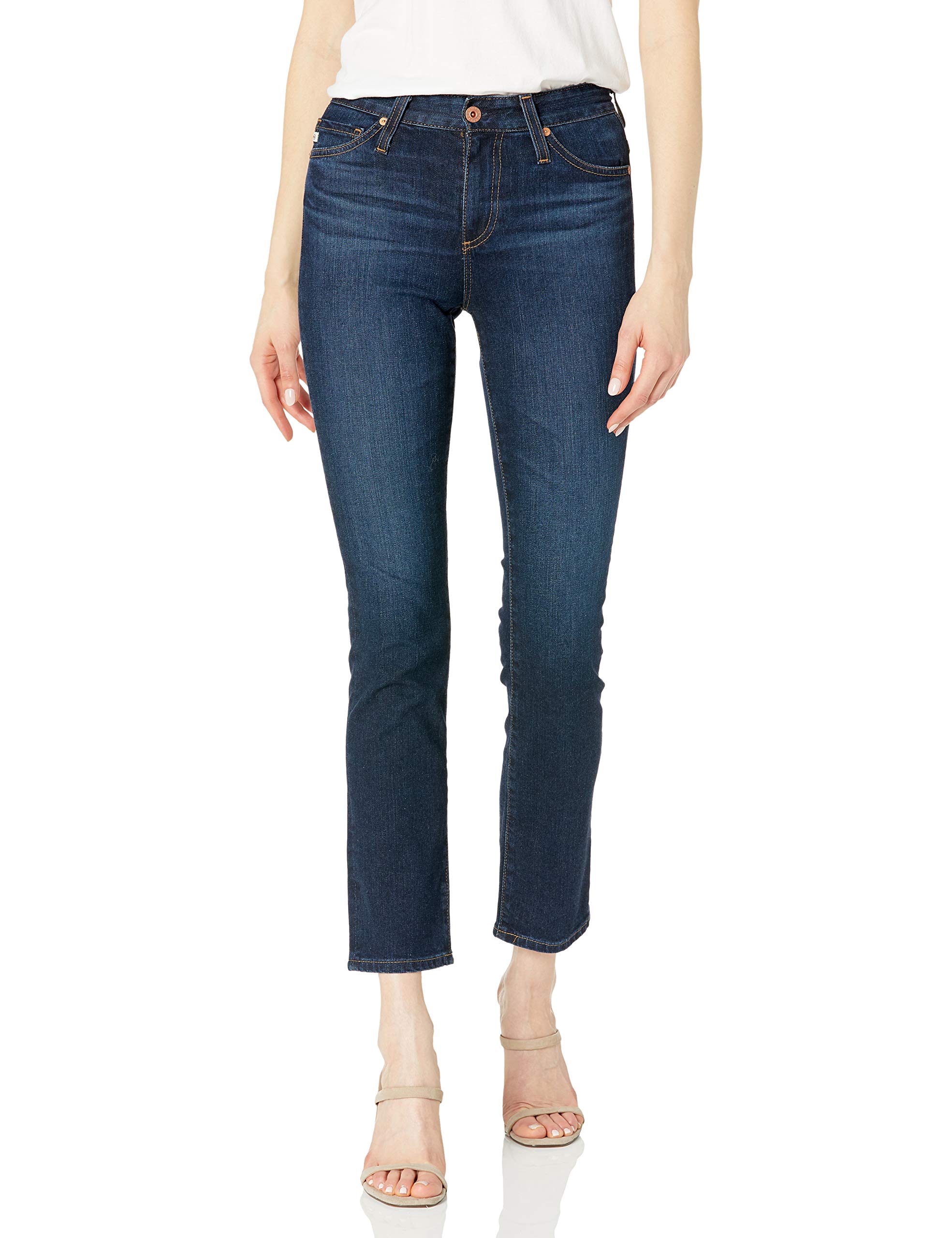 Women's The Mari High Rise Straight Leg Jeans - Comfortable Stretch Denim Pants for Casual Wear & Everyday Outfits