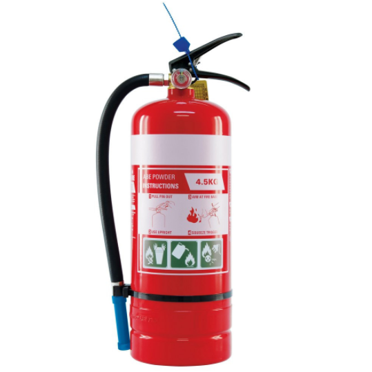 DRY POWDER ABE Fire Extinguisher - 5LB ABC Fire Extinguisher for Home, Kitchen, Office, and Car - Rechargeable Multi-Purpose Fire Safety Equipment