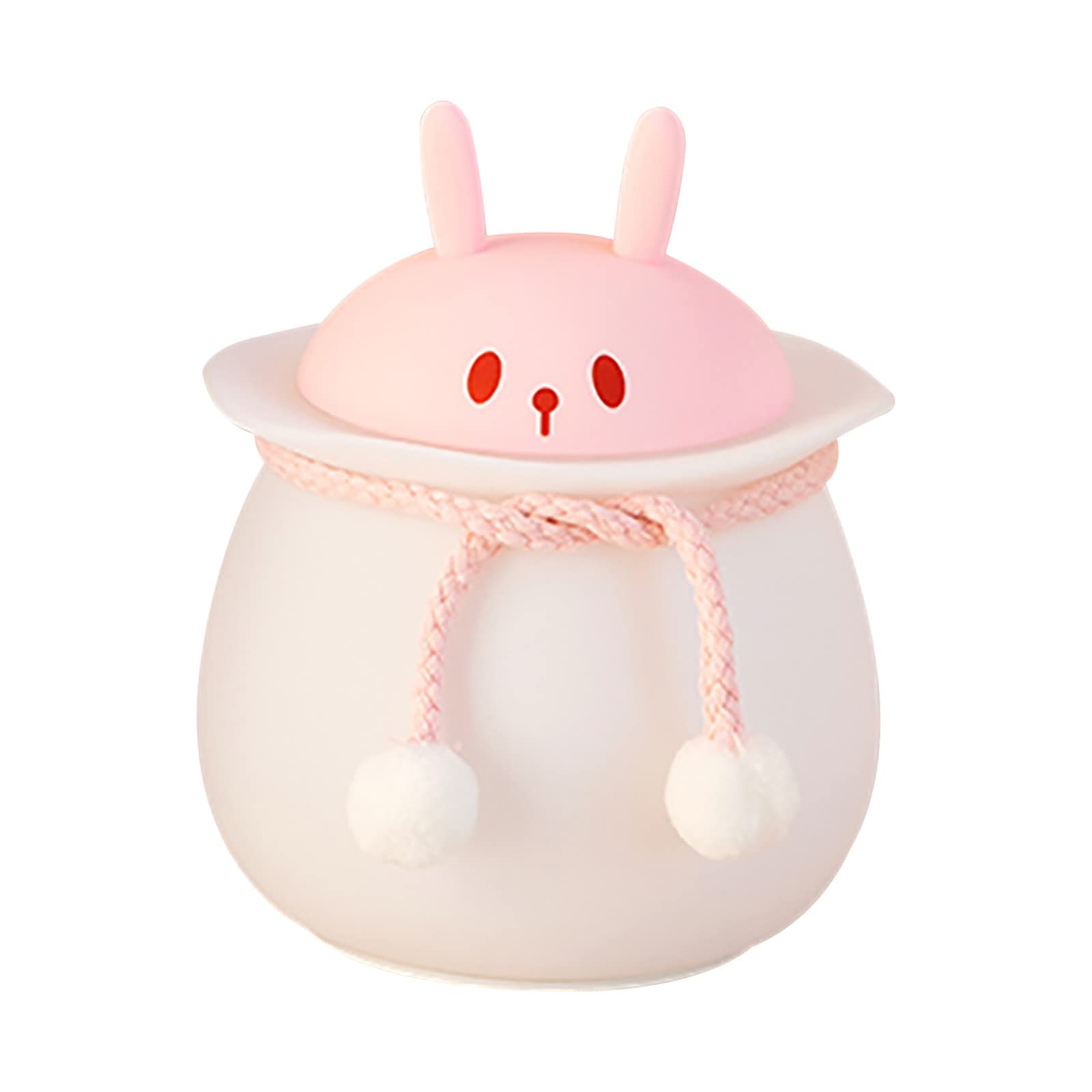 Kimanli LED Cute Baby Night Light - Cartoon Nursery Atmosphere Lamp, USB Rechargeable Eye Protection Nightlight with Color Changing Modes | Perfect for Bedrooms, Nurseries & Midnight Feedings