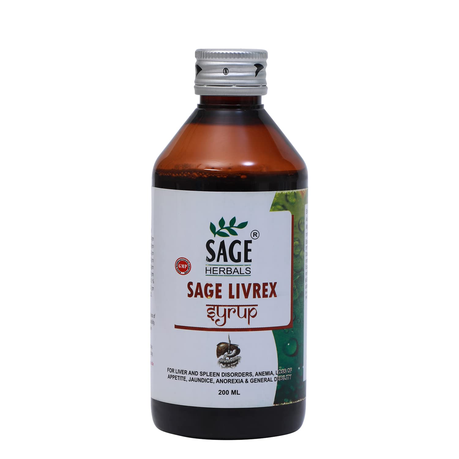 Sage Herbals Livrex Syrup - Natural Liver Detox & Spleen Support with Aloe Vera, Narsar & Kansi | Promotes Liver Health | 100ml (Pack of 3) | Ideal for Daily Liver Care & Detoxification Routines