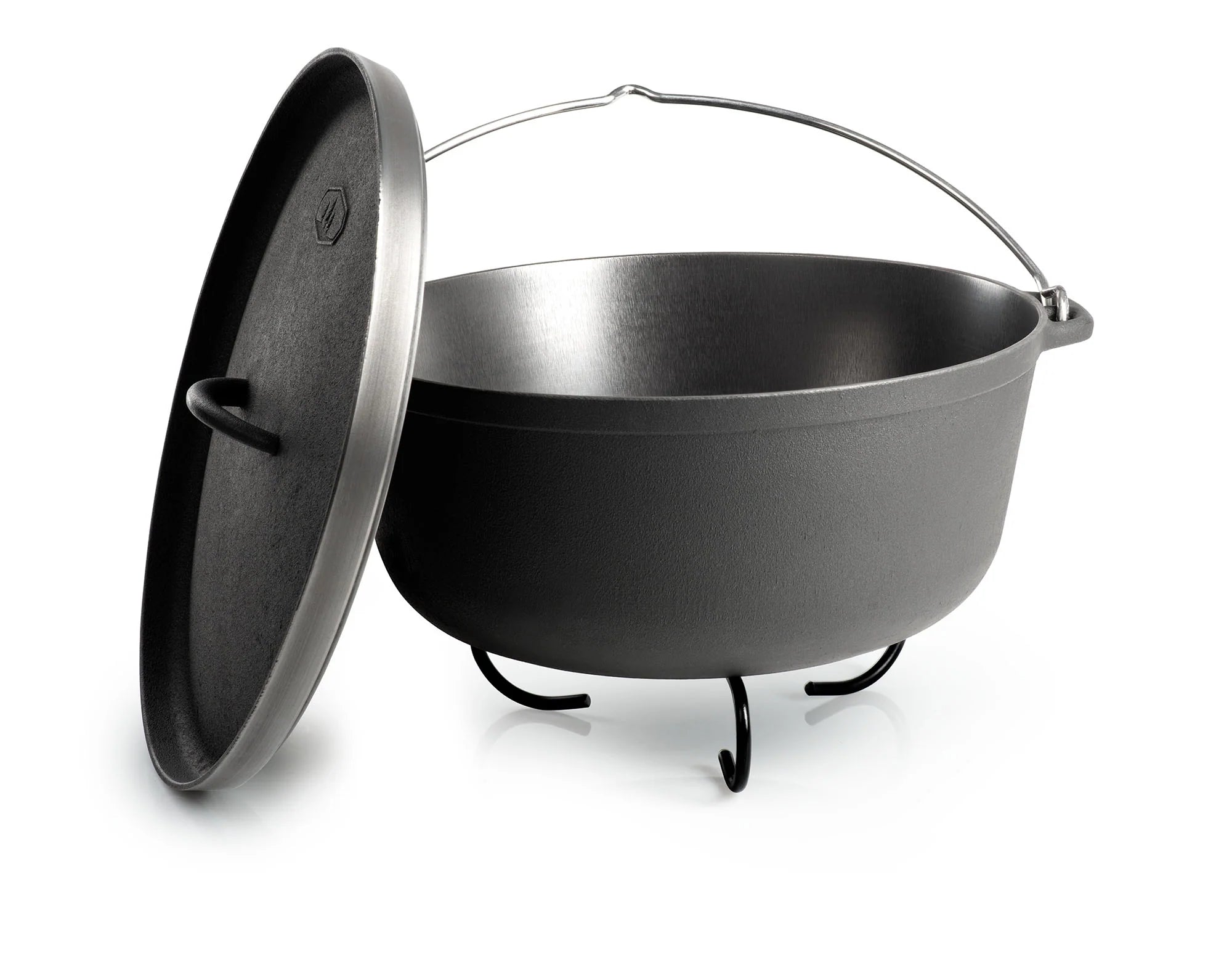 Premium Enameled Cast Iron Dutch Oven - 6 Quart Round Casserole Pot with Lid, Oven Safe to 500°F - Perfect for Braising, Baking, Soups & Stews - Ideal for Camping, Family Dinners & Holiday Cooking