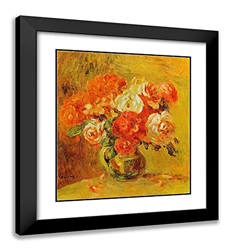 Black Modern Wood Frame with Double Matting