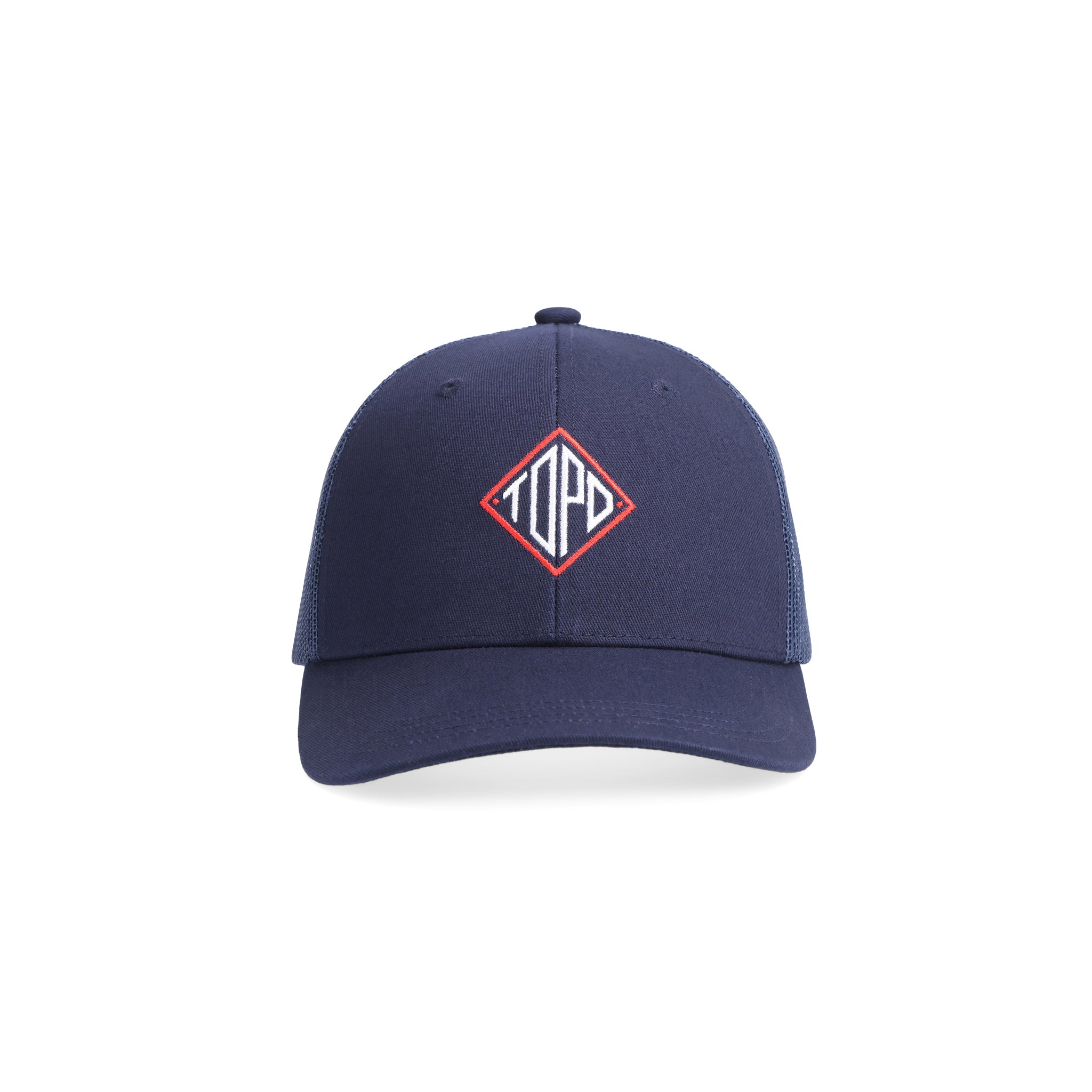 Topo Trucker Hat for Men & Women - Stylish Diamond Design Snapback Cap - Perfect for Outdoor Adventures, Hiking & Casual Wear - Final Sale
