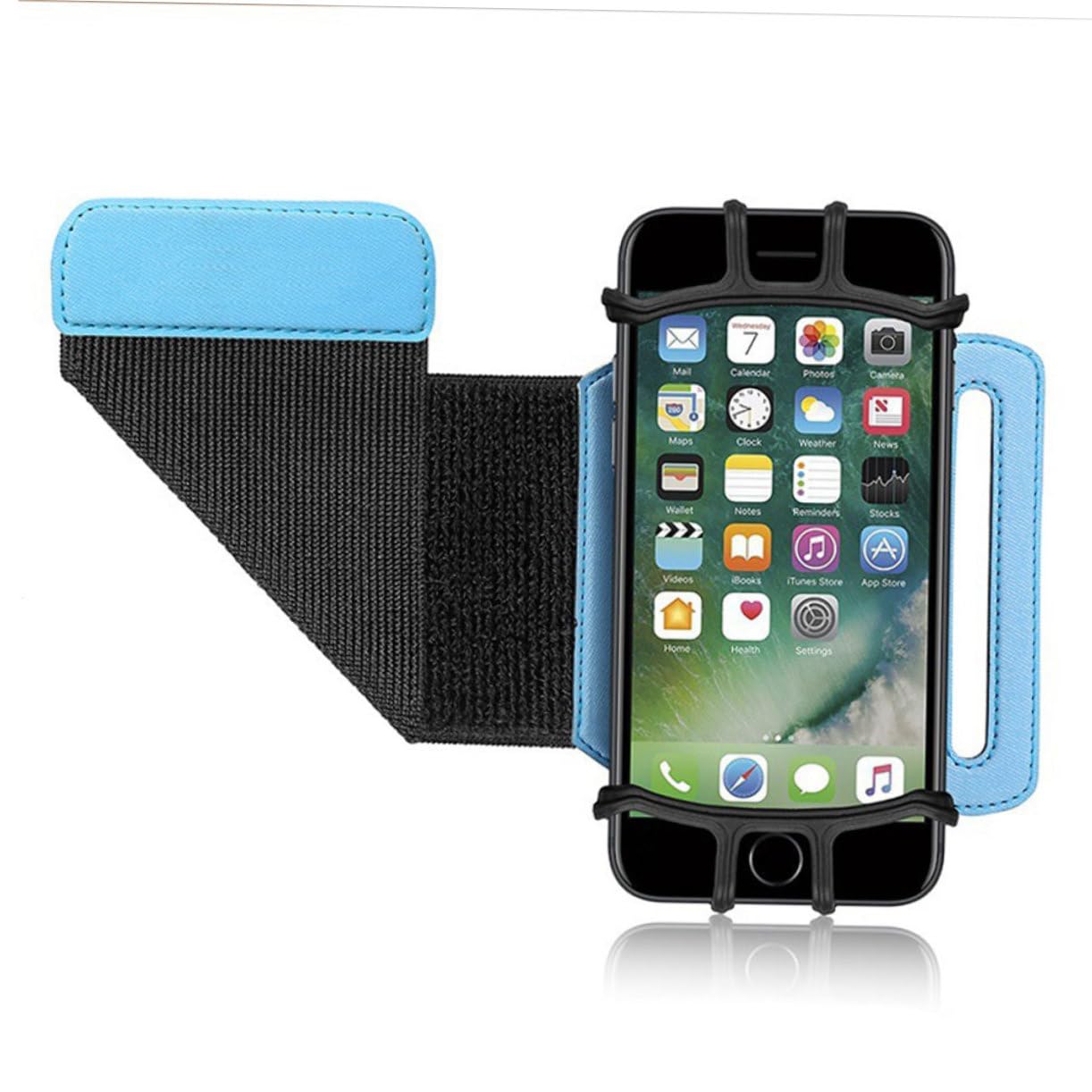1pc Rotatable Wrist Phone Holder - Adjustable Phone Wristband for Running, Cycling & Workouts - 360° Rotating Arm Mount Bracket for Smartphones - Perfect for Sports, Gym & Outdoor Activities