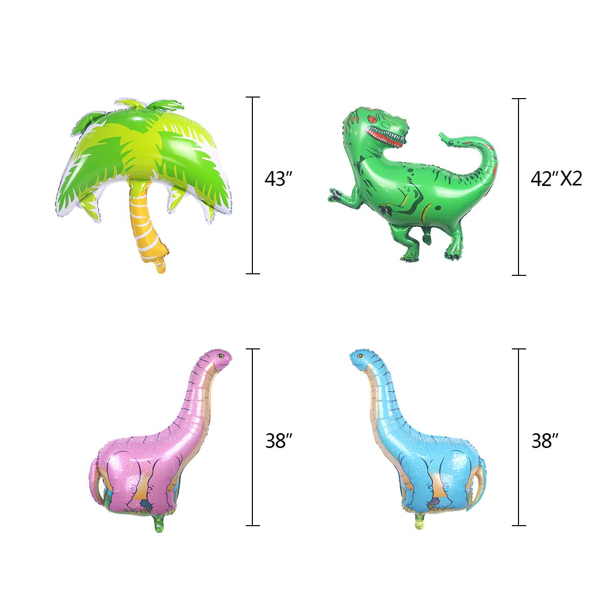 Premium 193-Piece Dinosaur Party Supplies Set - All-In-One Kids Birthday Party Kit with Dinosaur Plates, Cups, Straws, Napkins, Cutlery & Tablecloth | Perfect for Dinosaur Themed Birthday Parties, Baby Showers & Jurassic Decorations