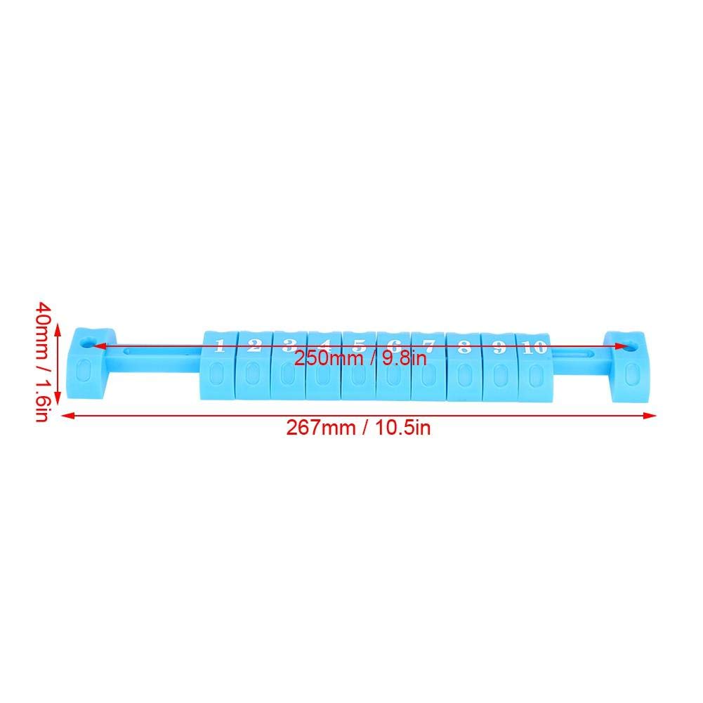 2Pcs Foosball Table Score Counter - Red & Blue Air Hockey Scoring Units for Table Football Games | Perfect for Home Game Rooms, Bars, and Arcades