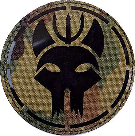US Navy SEAL Team DEVGRU Military Hook and Loop Tactical Morale Patch - Embroidered Badge for Tactical Gear, Backpacks & Military Uniforms
