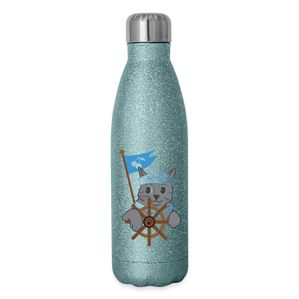 turquoise glitter