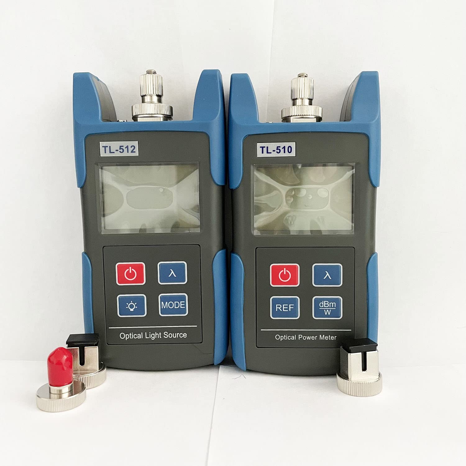 MTW Fiber Optic Power Meter and Light Source Tester Kit (1310/1550nm) - Professional OPM OLS Testing Equipment for Network Installation & Maintenance