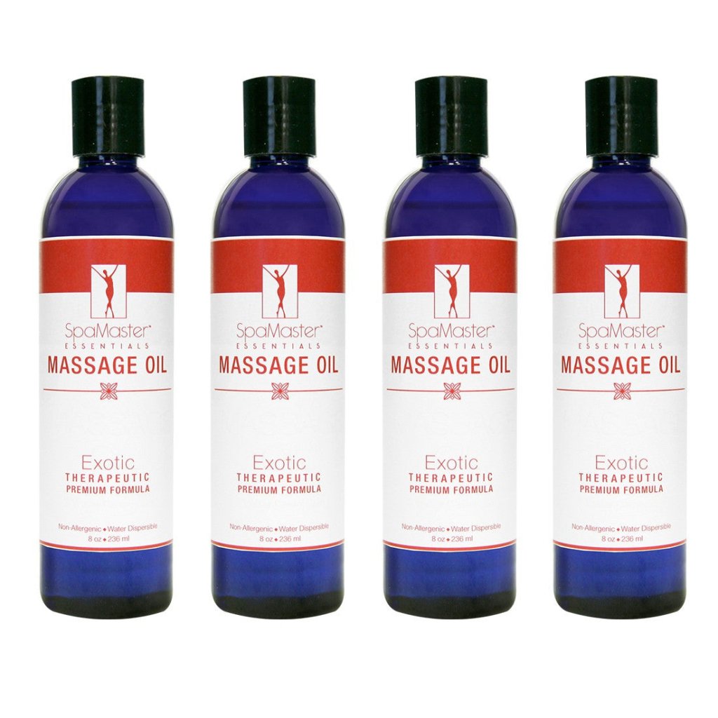 Exotic Aromatherapy Massage Oil for Relaxation - 4 Sizes Available - Perfect for Couples Massage, Spa Nights & Stress Relief