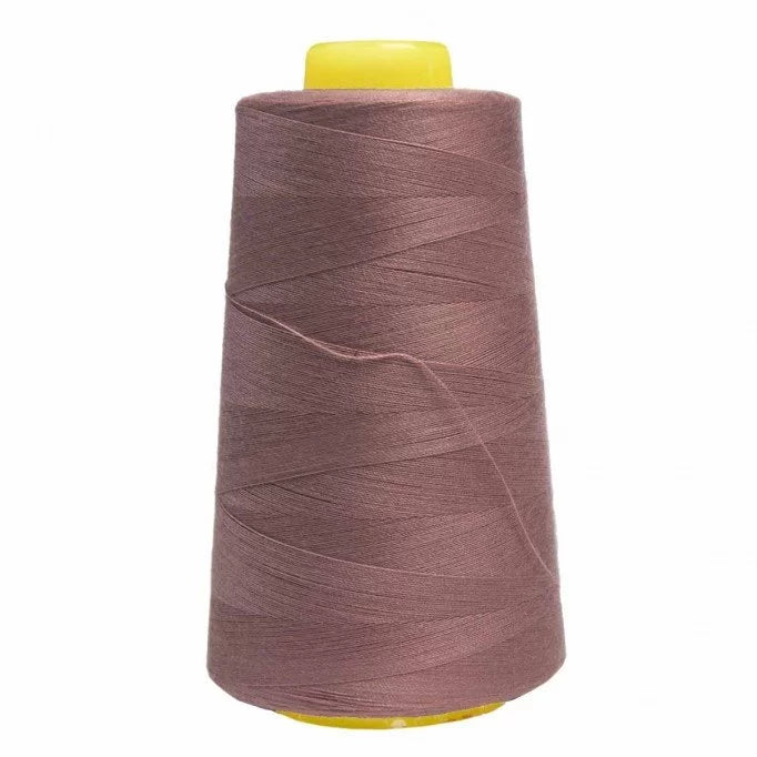Premium Overlock Thread - Old Mauve Color for Sewing & Serging | Ideal for Quilting, Apparel & Craft Projects