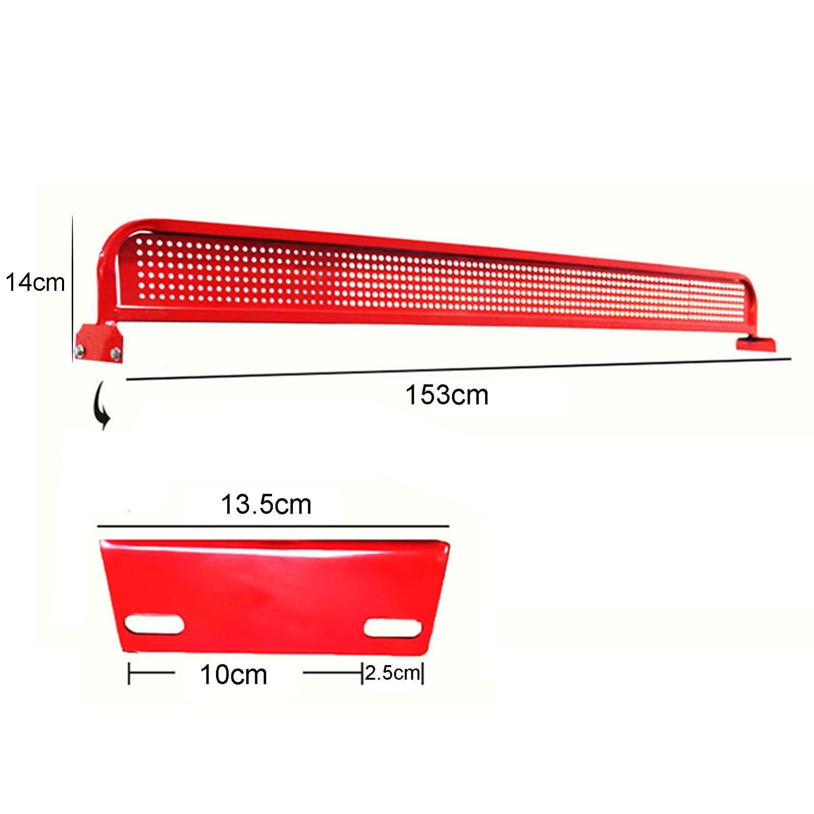 Premium Table Tennis Net - Heavy Duty Outdoor Ping Pong Net with Red Metal Iron Grid - Portable Countertop Separator for Backyard, Park & Indoor Use - Perfect for Family Fun & Competitive Play