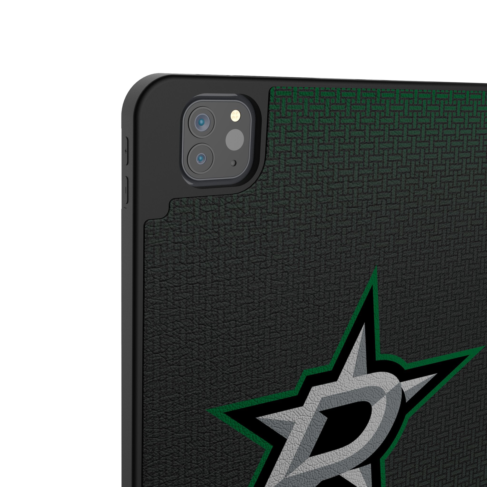 Dallas Stars Themed Linen Tablet Case for Apple iPad 10.2/9.7/8.3 Inch - Protective Cover for iPad Air/Pro/Mini - Perfect for Home, Office & Travel Use
