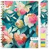 Teal Floral