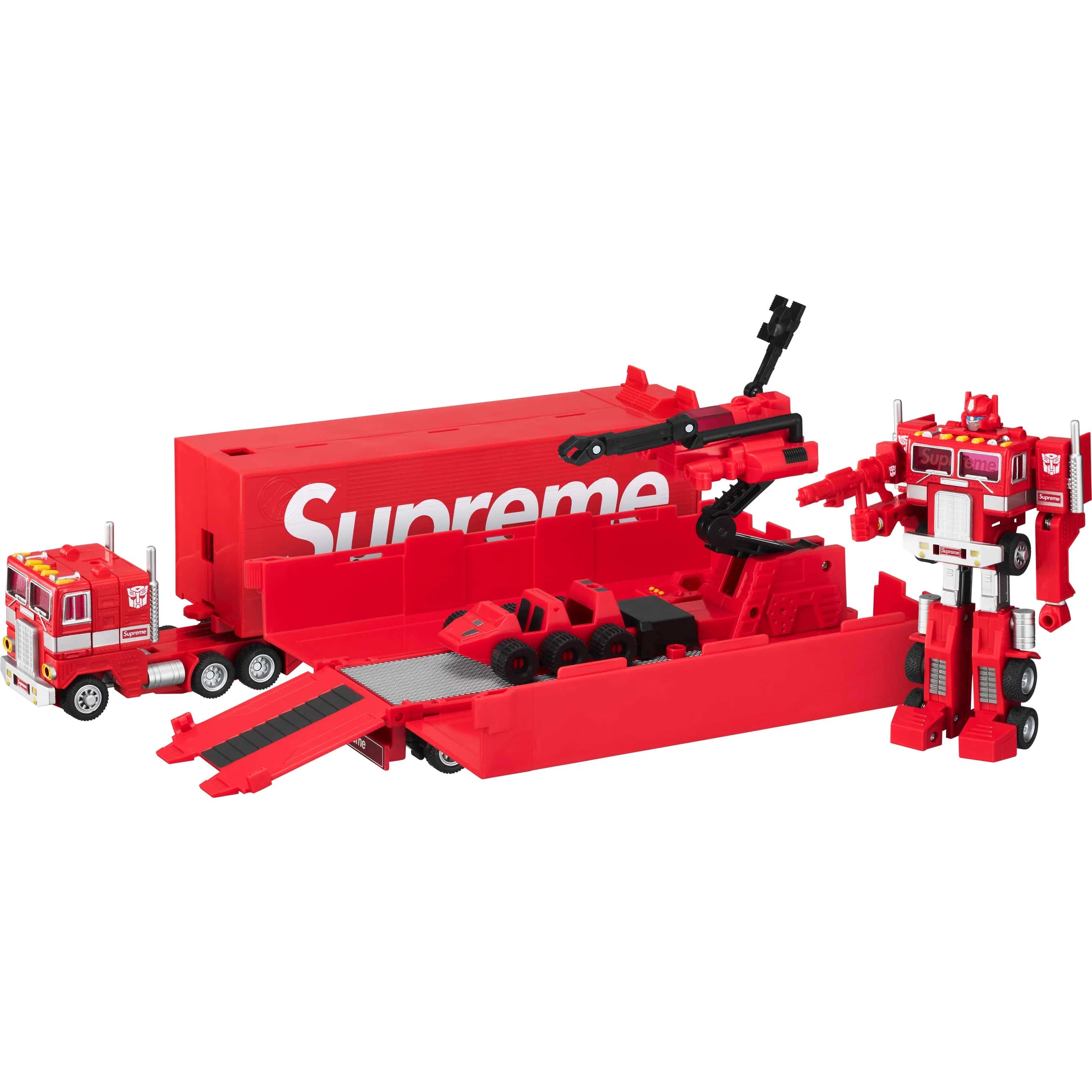 SUPREME 25SS TRANSFORMER G1 OPTIMUS PRIME Action Figure Collectible Toy - Perfect for Display, Gifts & Transformers Fans Collection