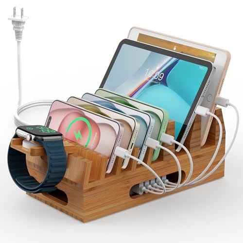 #1: Dock Rack+cables+charger Hub