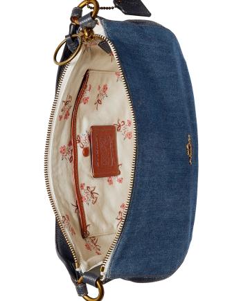 Coach Denim Sutton Crossbody Bag for Women - Stylish Blue Shoulder Purse with Adjustable Strap, Perfect for Daily Use, Travel & Shopping
