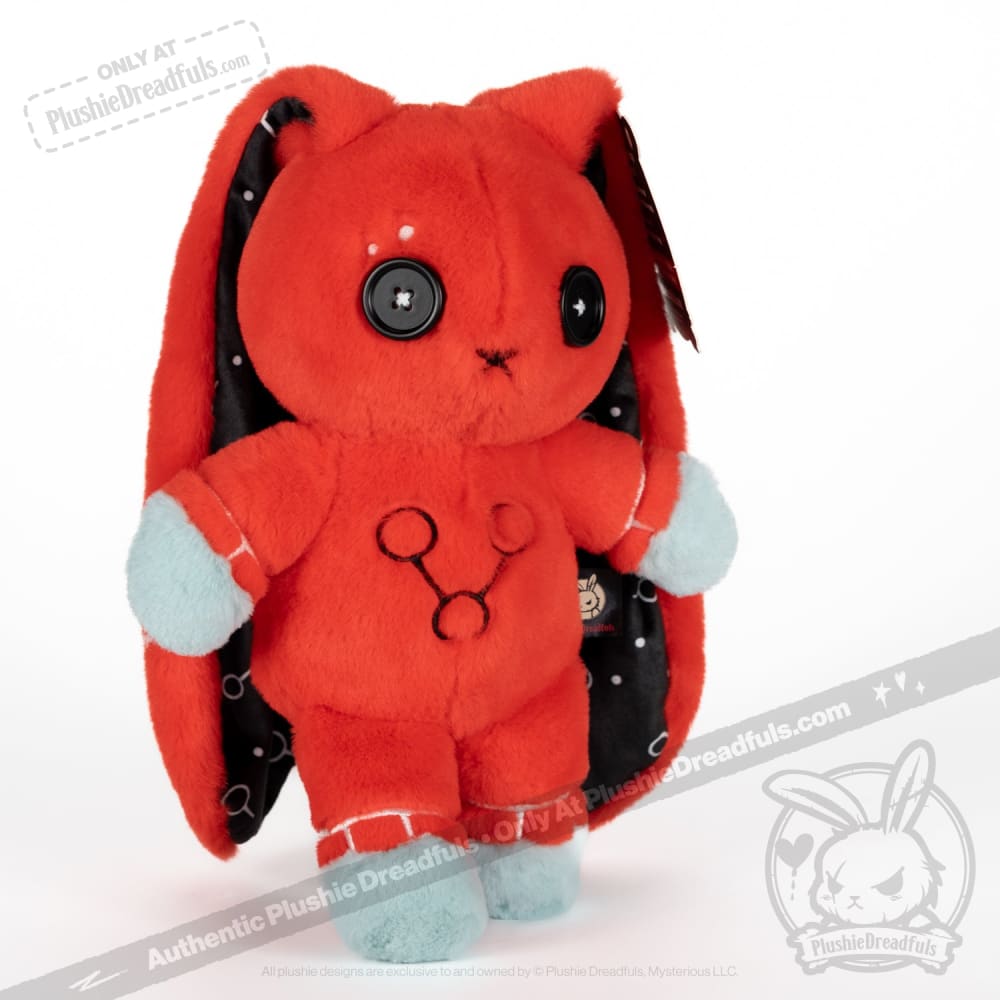 Plushie Dreadfuls Substance Use Disorder Bunny - Soft Stuffed Animal Toy for Mental Health Awareness & Comfort | Perfect for Therapy, Support Gifts, and Emotional Healing