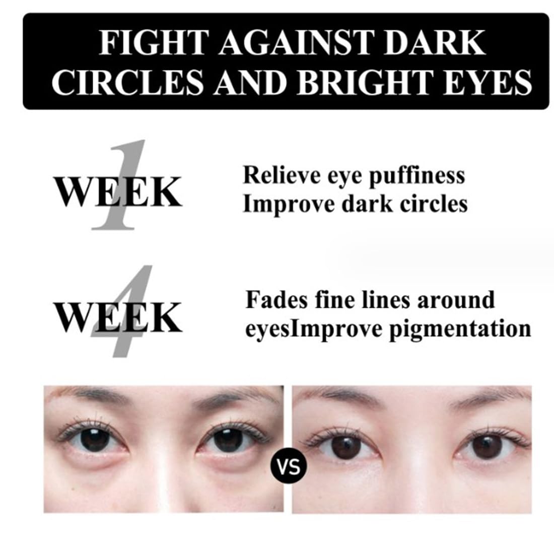 Best Eye Serum for Dark Circles & Puffiness - Fast-Acting Under Eye Treatment Stick for Instant Firming & Wrinkle Reduction - Perfect for Morning Routine & Travel Skincare