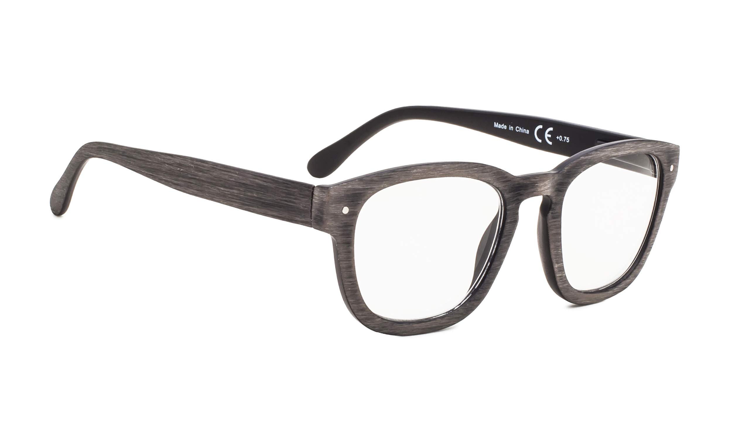 Vintage Reading Glasses for Women & Men - Classic Professor Style Eyewear for Reading, Working, and Computer Use