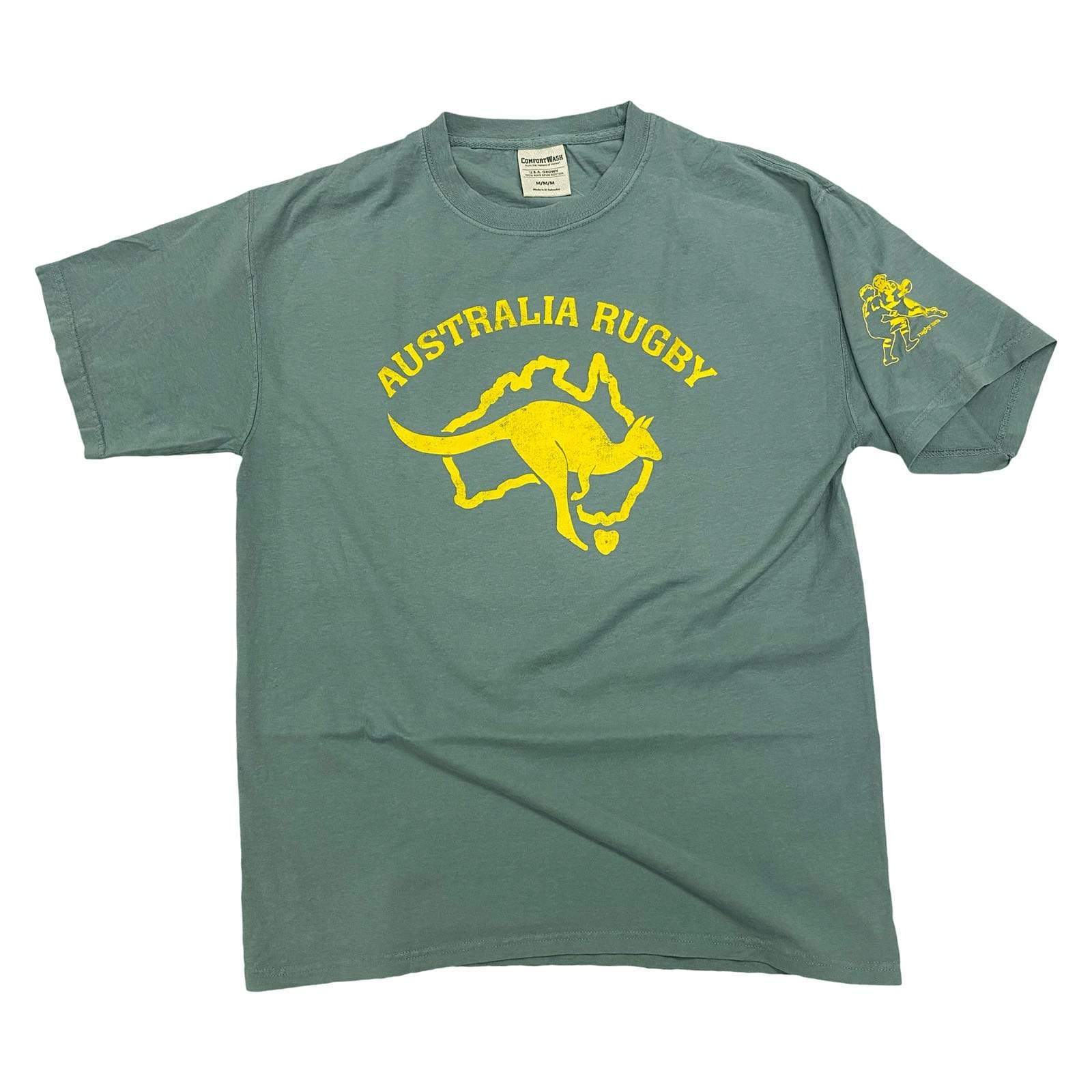 Australia Rugby Logo T-Shirt - Official Team Fan Apparel for Men & Women - Perfect for Games, Gifts & Casual Wear