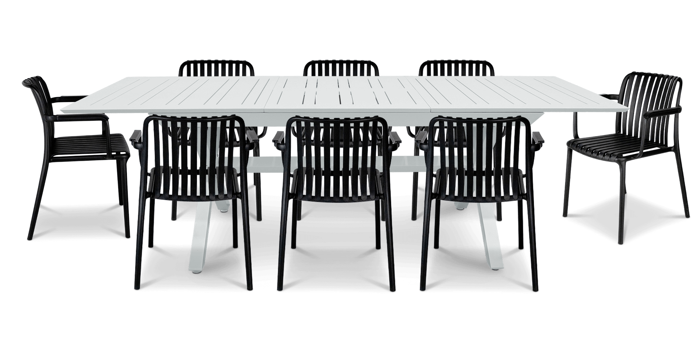 Salerno in Black 9pc
