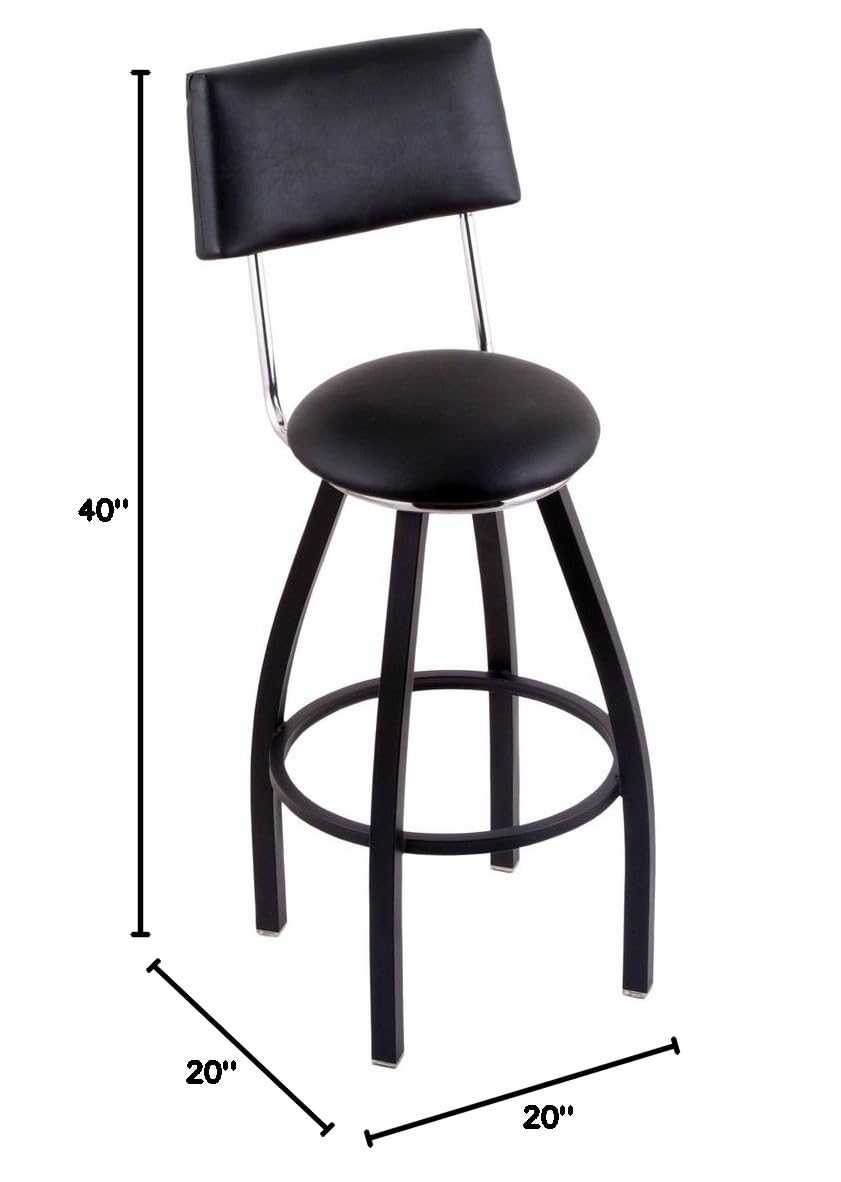 Holland Bar Stool Company Classic Series 360° Swivel Bar Stool - Adjustable Height Counter Stool for Kitchen Island, Breakfast Nook & Home Bar