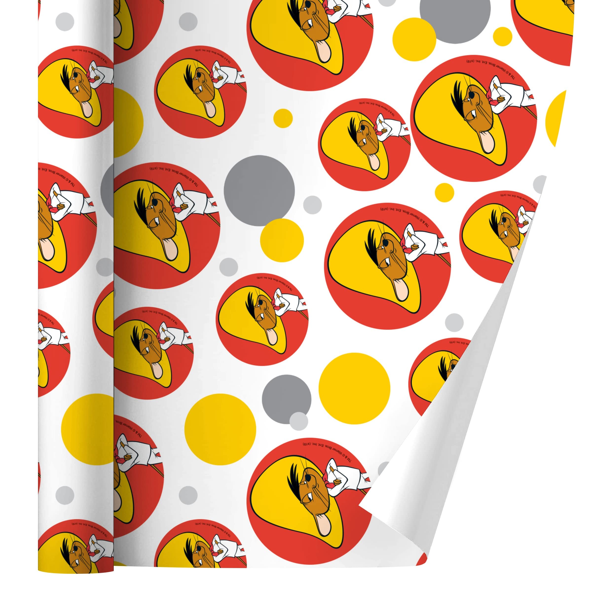 Looney Tunes Speedy Gonzales Gift Wrap Paper Roll - 15