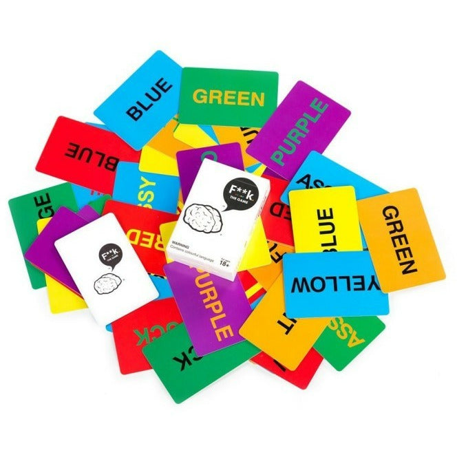 F**K The Game - Fun Adult Card Game for Parties & Gatherings - Perfect for Game Nights, Bachelorette Parties & Social Events