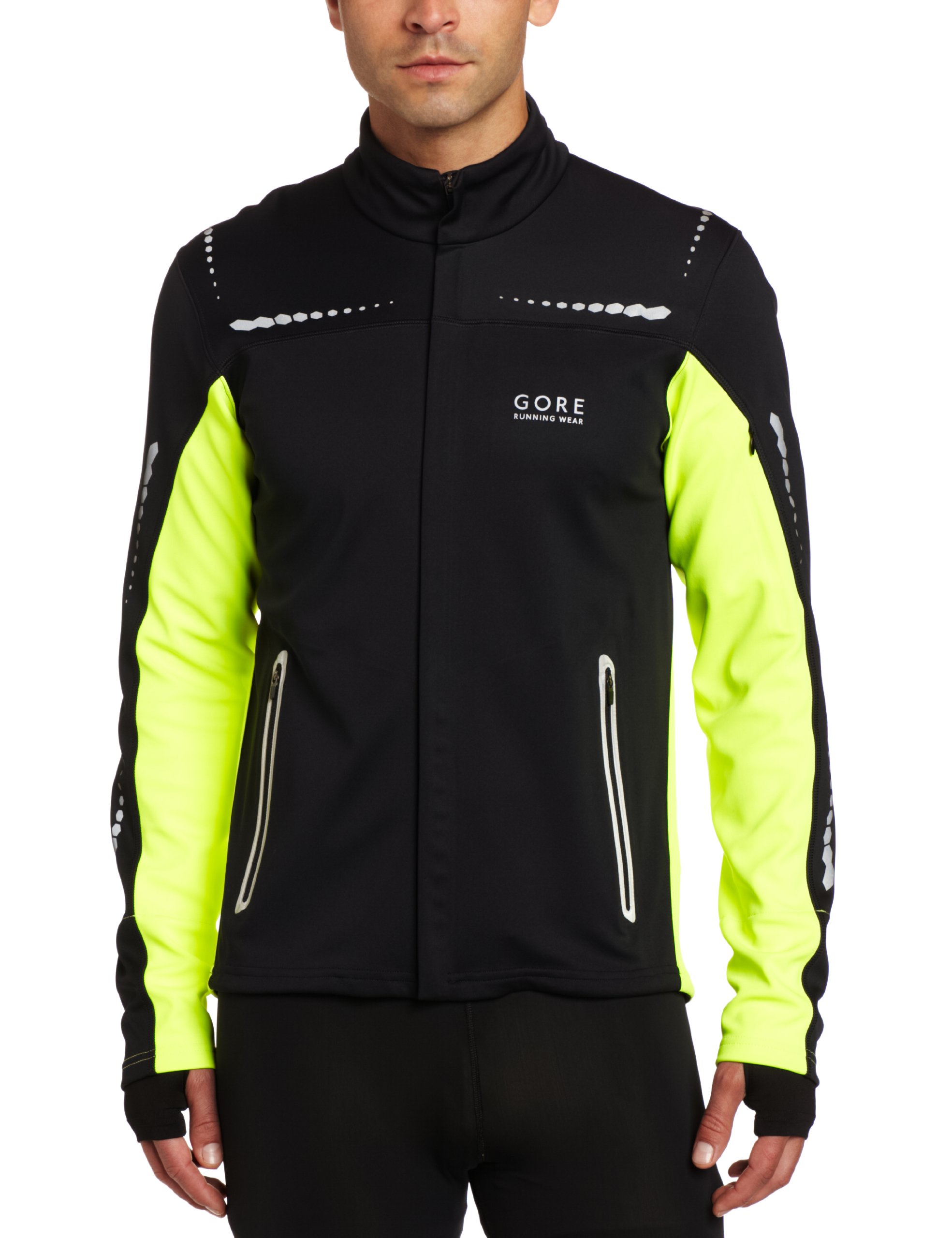 Gore Men's Mythos So Neon Jacket - Waterproof Windbreaker for Hiking, Running & Outdoor Adventures