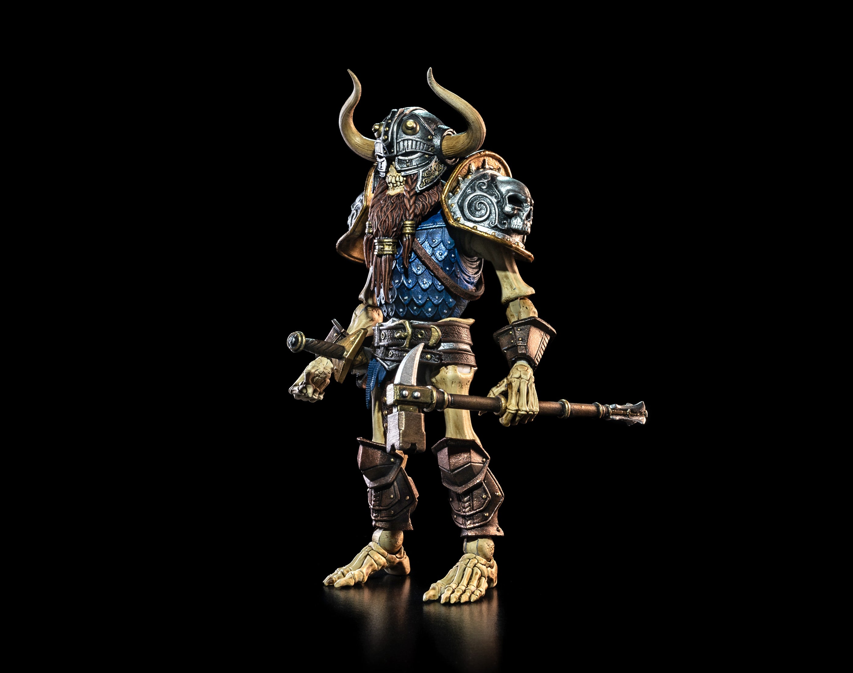 PRE-ORDER: Four Horsemen Studios Mythic Legions 1/12 Scale 6-Inch Action Figure - All Stars 6 Skalli Bonesplitter Collectible Toy for Display & Fantasy Role-Playing