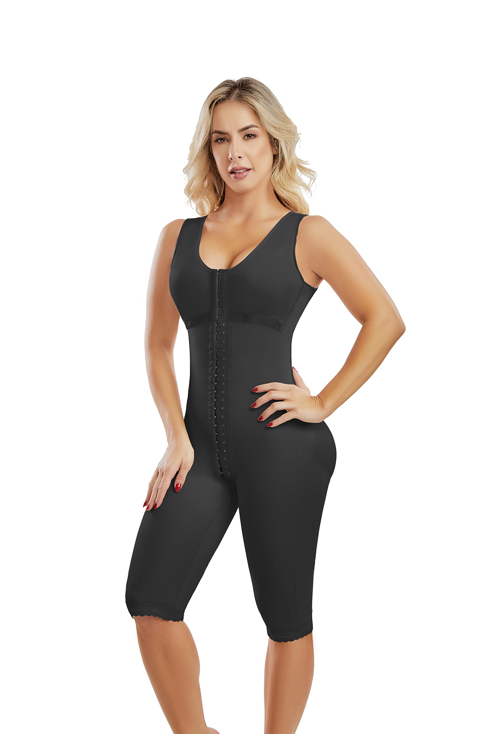 Postpartum Body Shaper for Women - Colombian Shapewear 0670 Reductoras y Moldeadoras - Post Surgery Compression Garment for Tummy Control & Waist Training - Perfect for Maternity Recovery & Special Occasions