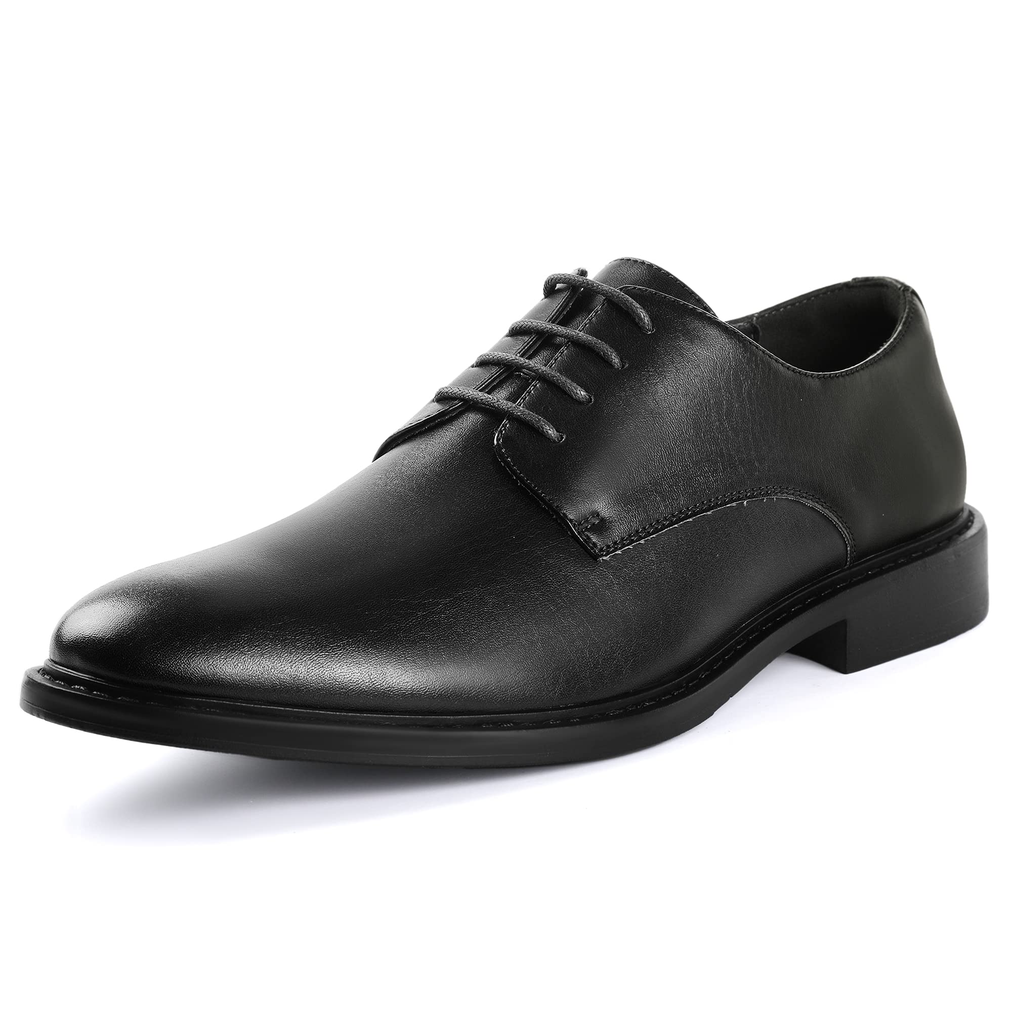 Mofri Men's Formal Dress Shoes - Classic Tuxedo Oxfords for Weddings, Business & Special Occasions | Comfortable & Stylish Leather Dress Shoes for Men