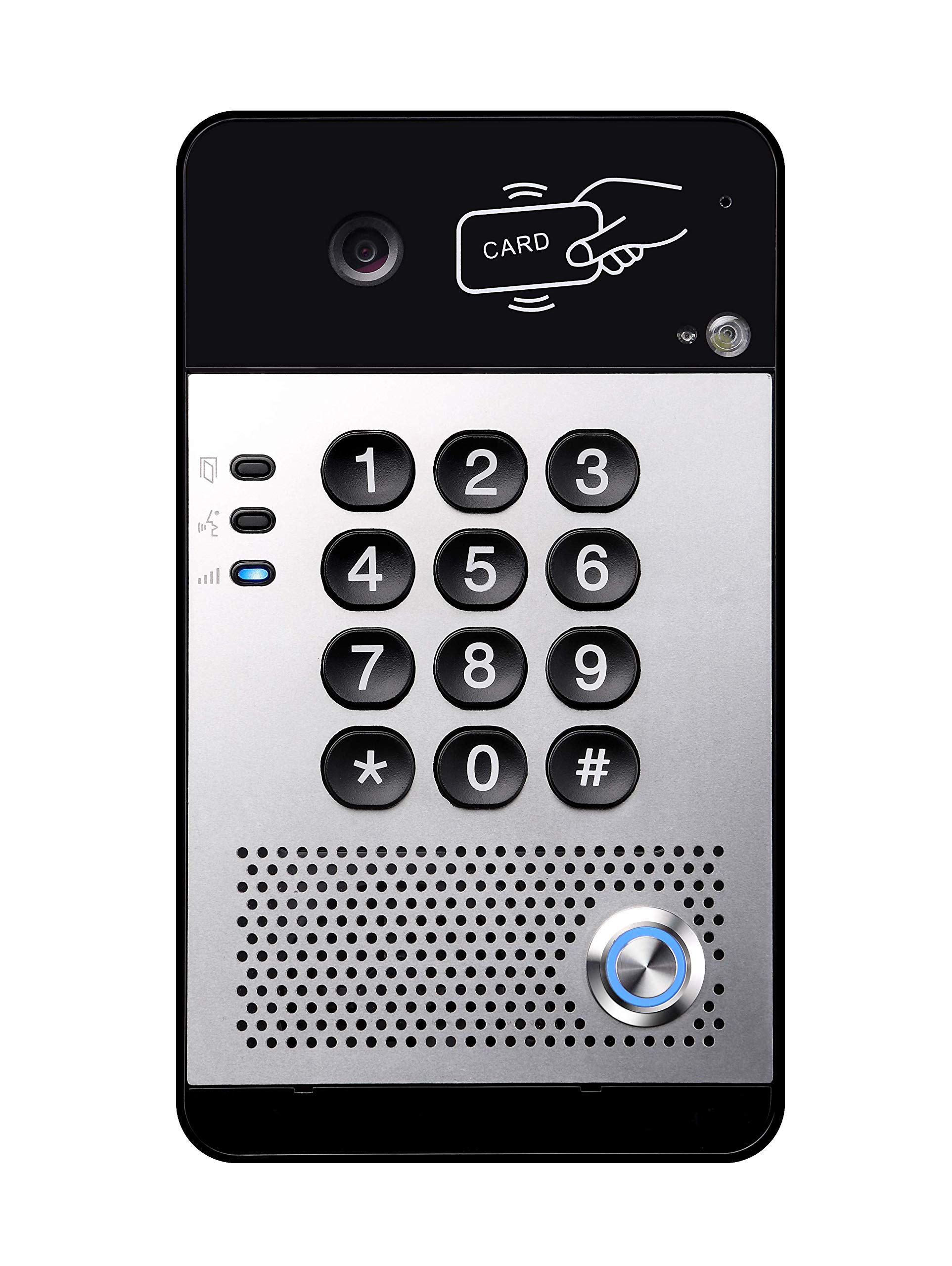 Fanvil i30 IP Video Door Phone - HD Security Intercom System with 2-Way Audio, Night Vision & Remote Access for Smart Home & Office Use