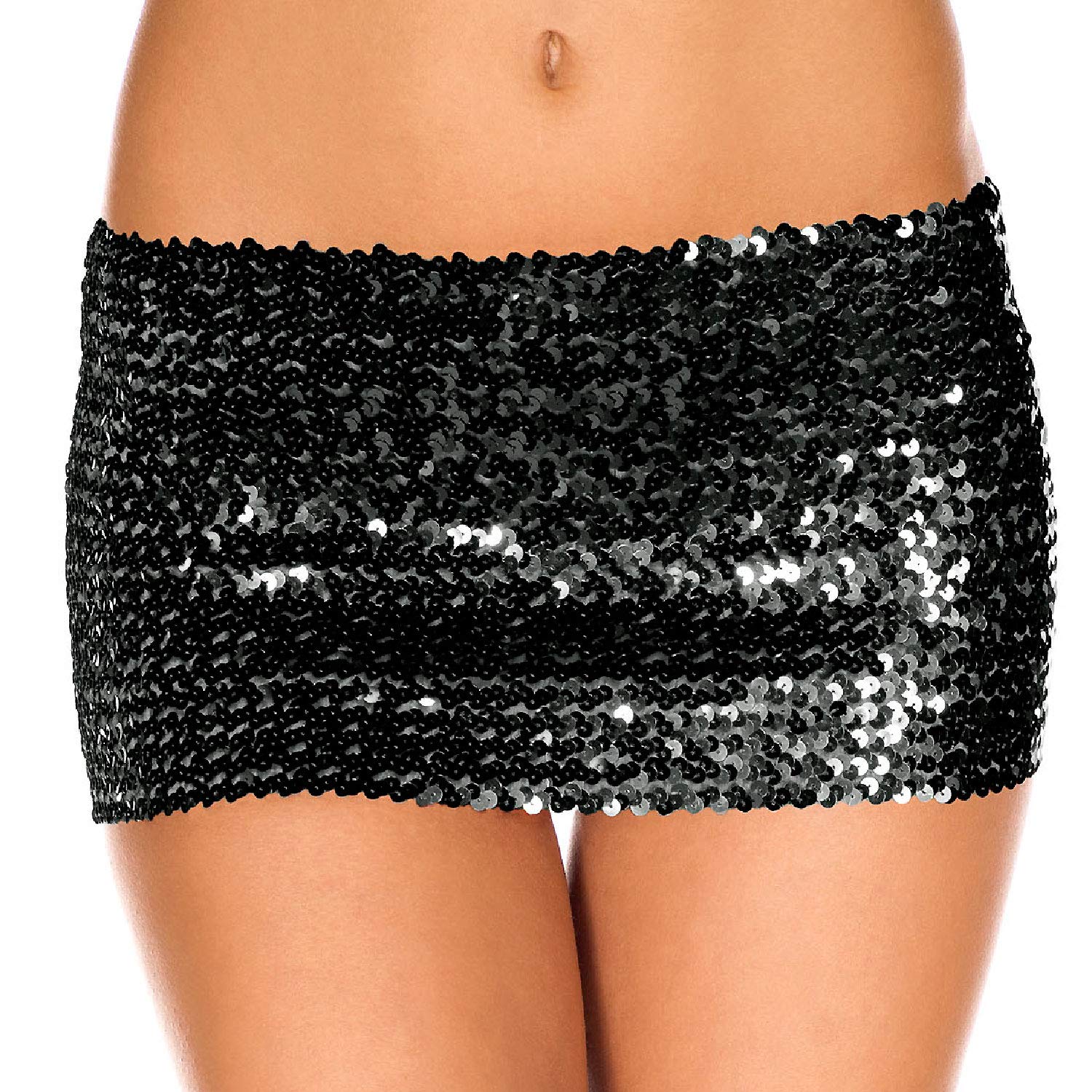 Sparkly Sequined Skirt for Women - Elegant Party Wear & Stage Performance Outfit - Perfect for Dances, Concerts, and Special Occasions