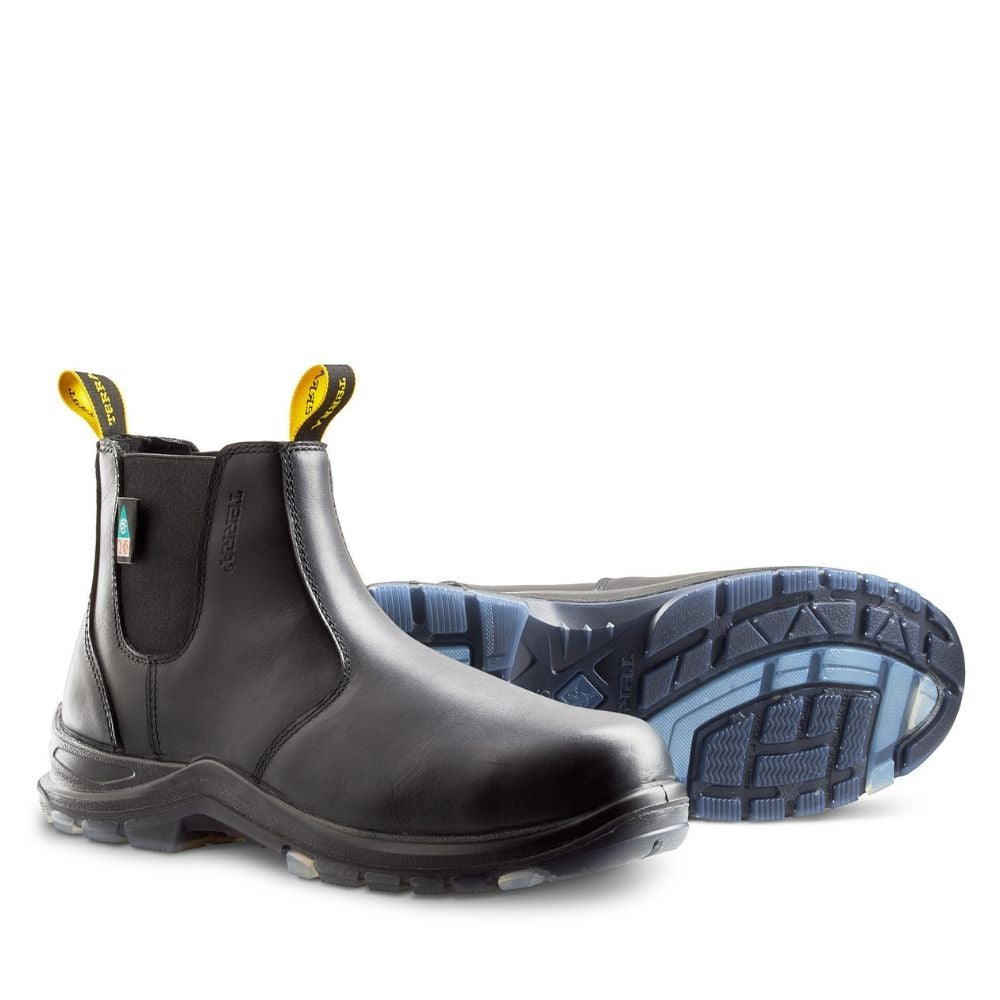 **Terra Murphy Unisex 6 Composite Toe Slip-On Work Boots TR0A4NRFBLK – Black – Durable & Comfortable for Construction, Warehouse & Outdoor Work**
