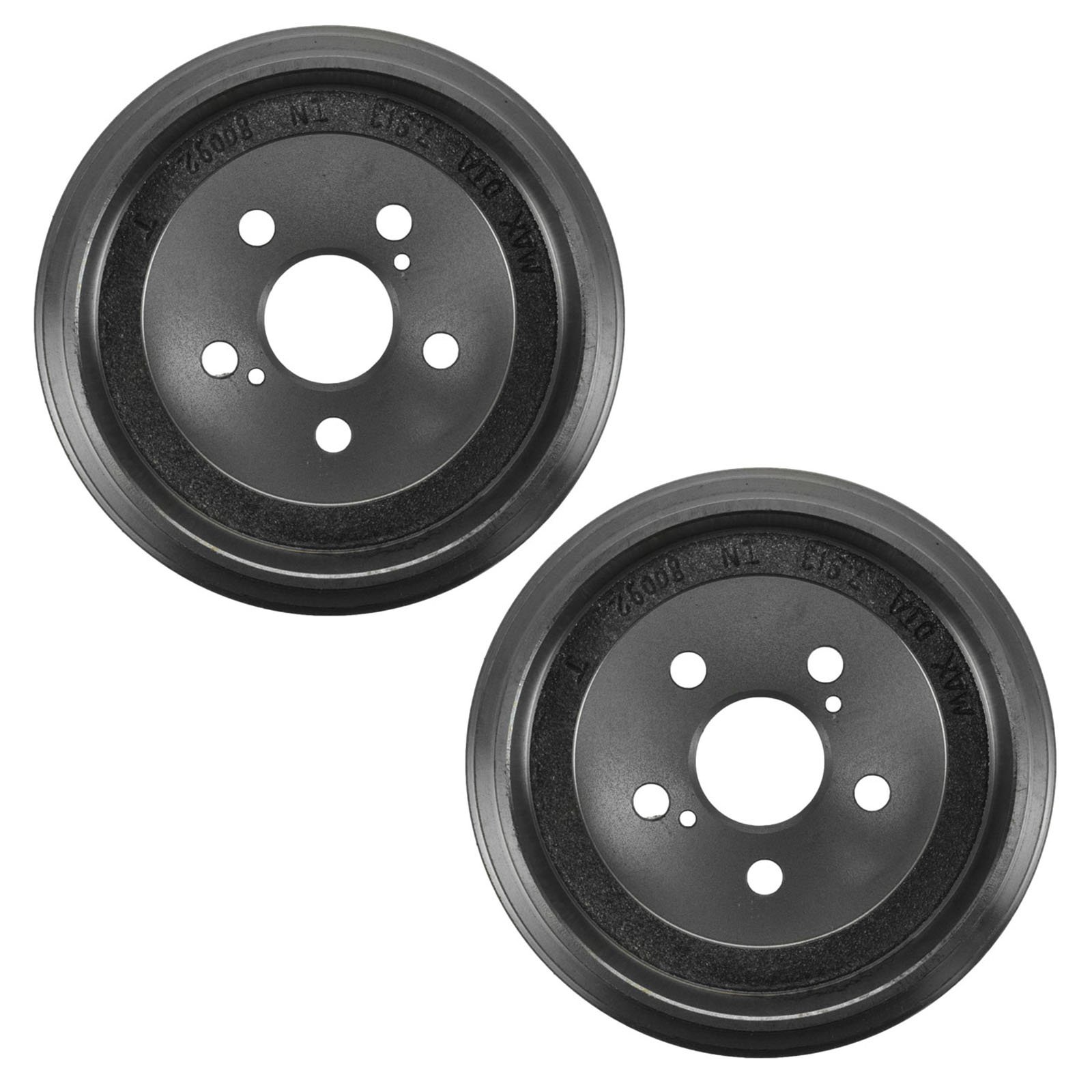 Rear Brake Shoe Drum & Hardware Kit for 2003-2008 Toyota Corolla - Complete Braking System Replacement for Smooth Stopping in City & Highway Driving