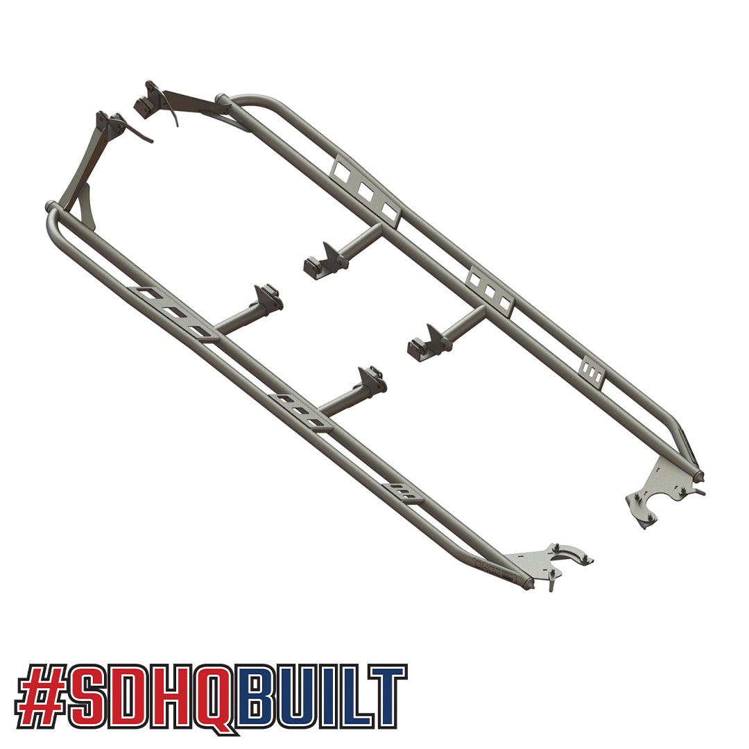 2005-2015 Toyota Tacoma SDHQ Built Rock Sliders - Heavy Duty Off-Road Side Steps for Enhanced Protection & Style | Perfect for Rock Crawling, Overlanding & Trail Adventures